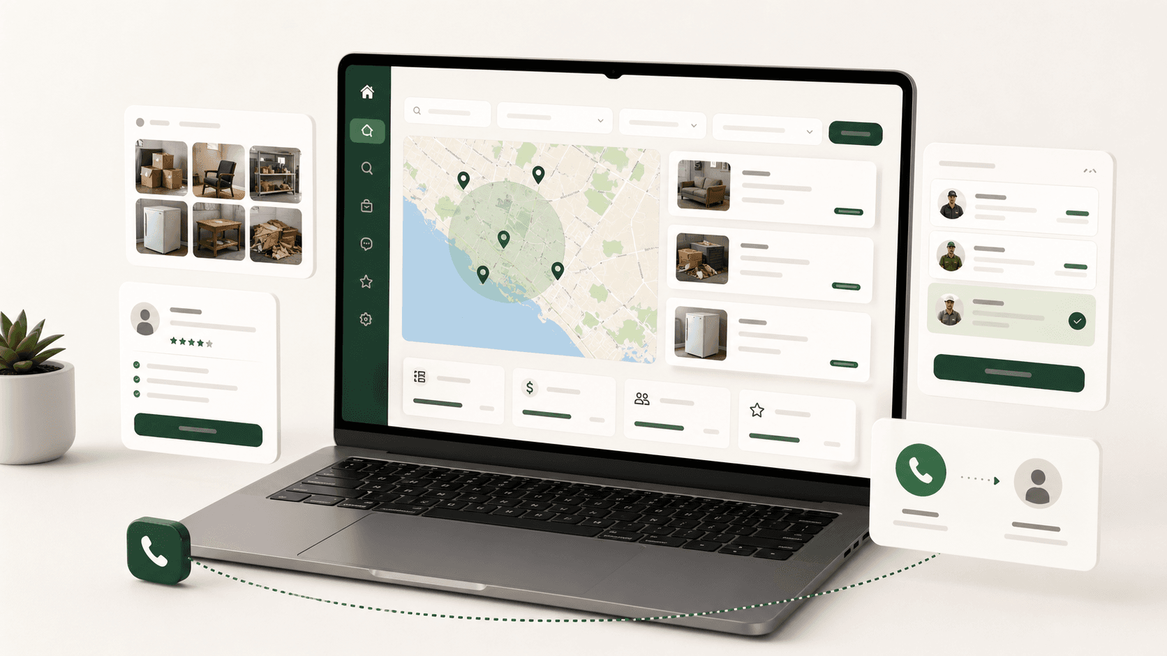 Product dashboard render